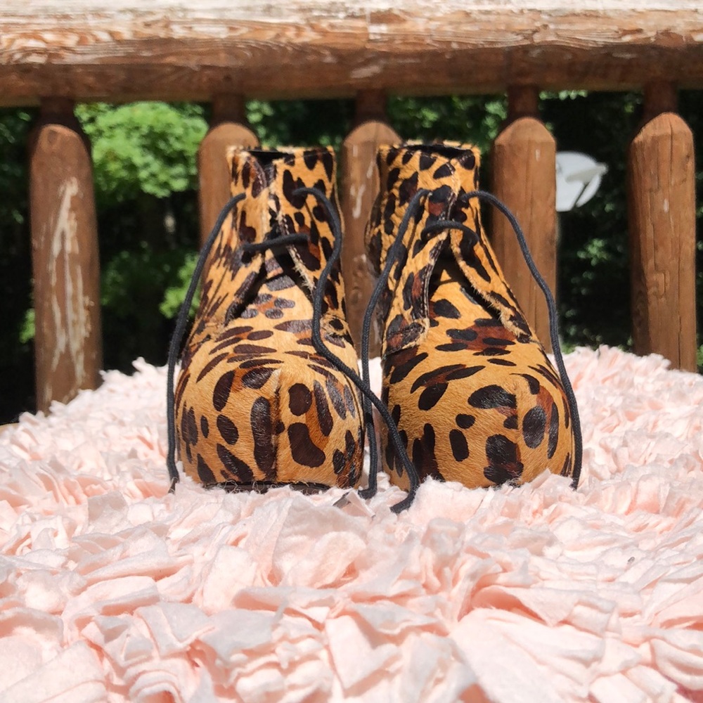 Leopard Steve Madden Platforms